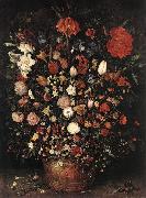 BRUEGHEL, Jan the Elder The Great Bouquet df oil on canvas